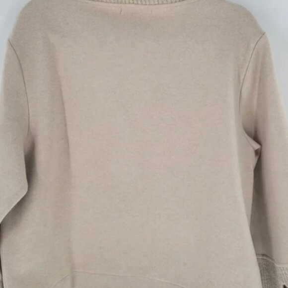 Banana Republic Brushed Turtleneck Sweatshirt Size L New - Picture 3 of 5